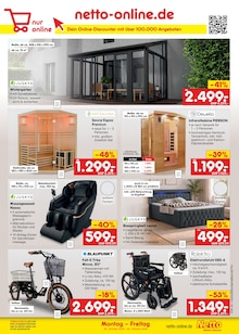 Fernsehsessel im aktuellen Netto Marken-Discount Prospekt (Potsdam) Fernsehsessel im Netto Marken-Discount Prospekt "Aktuelle Angebote" mit 74 Seiten (Potsdam)