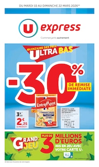 Catalogue U Express de la semaine "U Express" avec 18 pages, valide du 10/03/2026 au 22/03/2026 pour Strasbourg et alentours Prospectus U Express de la semaine "U Express" avec 18 pages, valide du 10/03/2026 au 22/03/2026 pour Strasbourg et alentours
