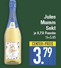 Sekt von Jules Mumm im aktuellen EDEKA Prospekt für 3,79 €