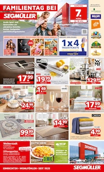 Tafel-Set im aktuellen Segmüller Prospekt (Frankfurt (Main)) Tafel-Set im Segmüller Prospekt "Jeder kann sich alles gönnen" mit 8 Seiten (Frankfurt (Main))