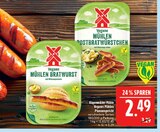Vegane Mühlen Bratwurst von Rügenwalder Mühle im aktuellen Marktkauf Prospekt