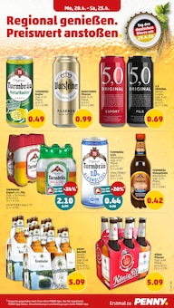 Bier im Penny Prospekt "Wer günstig will, muss Penny." mit 38 Seiten (Duisburg)