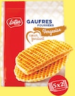 Gaufres cœur fondant vergeoise - LOTUS dans le catalogue Intermarché Super