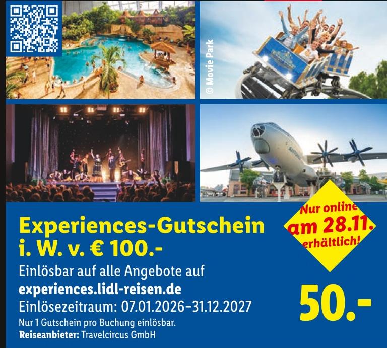 Experiences-Gutschein