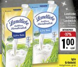 haltbare Landmilch Angebote von Landliebe bei EDEKA Osnabrück für 1,00 €