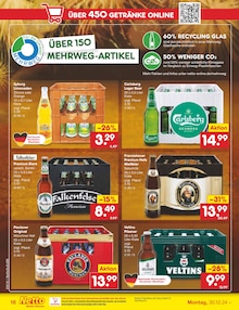 Bier im Netto Marken-Discount Prospekt "Aktuelle Angebote" mit 61 Seiten (Velbert)