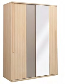 Armoire 2 portes coulissantes - Gautier à Gennevilliers Armoire 2 portes coulissantes en promo chez Gautier Gennevilliers à 1 273,00 €