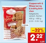 kernig & kräftig Brötchen von Coppenrath & Wiese im aktuellen Netto Marken-Discount Prospekt für 2,22 €
