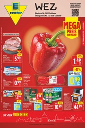 WEZ Supermarkt Prospekt der aktuellen Woche mit 29 Seiten, gültig von 07.09.2026 bis 12.09.2026, in Obernkirchen und Umgebung Aktueller WEZ Supermarkt Prospekt in Obernkirchen und Umgebung, "Die WEZette" mit 29 Seiten, 07.09.2026 - 12.09.2026