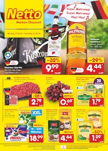 Aktueller Netto Marken-Discount Prospekt "Aktuelle Angebote" Seite 1 von 55 Seiten für Lutherstadt Eisleben
