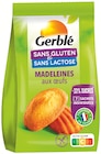 Madeleines aux œufs - GERBLÉ dans le catalogue Colruyt