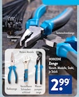 Kombinationszange im ALDI SÜD Prospekt Kombinationszange von WORKZONE im aktuellen ALDI SÜD Prospekt für 2,99 €