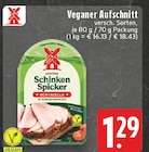 Veganer Aufschnitt im Angebot bei EDEKA in Erkrath Veganer Aufschnitt Angebote bei EDEKA Erkrath für 1,29 €