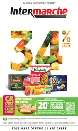 Catalogue Intermarché Express à Houilles cette semaine, valable du 12/05/2026 au 24/05/2026 Prospectus Intermarché Express à Houilles, "34% EN AVANTAGE CARTE", 24 pages de promos valables du 12/05/2026 au 24/05/2026