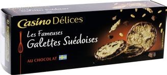Les Fameuses Galettes Suédoises au Chocolat