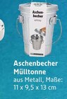 Aschenbecher Mülltonne Angebote bei E center Oberursel für 2,00 €