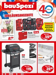 bauSpezi Prospekt für Bad Rappenau mit 8 Seiten bauSpezi Prospekt für Bad Rappenau: "Jubiläumsangebote!", 8 Seiten, 07.05.2022 - 21.05.2022