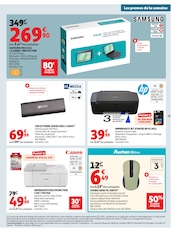 Promos Ordinateur dans le catalogue "LA RENTRÉE À PRIX K.O." de Auchan Hypermarché Ordinateur en promo dans le catalogue Auchan Hypermarché à la page 59