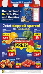 Lidl Weintrauben im Prospekt 