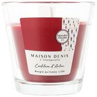 Bougie parfumée Confiture d'antan - MAISON DENIS en promo chez Carrefour Villefranche-sur-Saône à 1,99 €