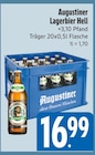 EDEKA Grünwald - Lagerbier Hell Angebot im Prospekt Lagerbier Hell bei EDEKA im Grünwald Prospekt für 16,99 €
