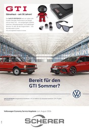 Volkswagen Werkstatt & Auto Prospekt der aktuellen Woche mit 1 Seite, gültig von 01.06.2026 bis 31.08.2026, in Ladenburg und Umgebung Aktueller Volkswagen Werkstatt & Auto Prospekt in Ladenburg und Umgebung, "Mehr Platz. Mehr Möglichkeiten." mit 1 Seite, 01.06.2026 - 31.08.2026