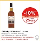 Whisky 10 ans - Aberlour en promo chez Monoprix Ris-Orangis à 25,65 €