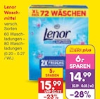 Netto Marken-Discount - Waschmittel Angebot im Prospekt Waschmittel bei Netto Marken-Discount im Prospekt "" für 14,99 €