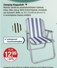 Camping Klappstuhl Angebote bei V-Markt Regensburg für 12,99 €