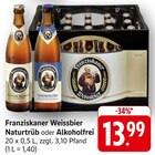 Naturtrüb Angebote von Franziskaner Weissbier bei E center Schramberg für 13,99 €