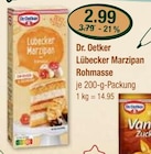 Lübecker Marzipan Rohmasse im V-Markt Prospekt Lübecker Marzipan Rohmasse von Dr. Oetker im aktuellen V-Markt Prospekt für 2,99 €