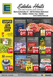 Discounter Prospekt von EDEKA Reken EDEKA Prospekt: "Aktuelle Angebote", 24 Seiten, 19.10.2026 - 24.10.2026