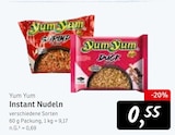 Instant Nudeln Angebote von Yum Yum bei Konsum Pirna für 0,55 €