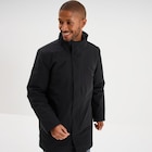 Parka 3-en-1 déperlante noir homme - La Halle à Bordeaux Parka 3-en-1 déperlante noir homme en promo chez La Halle Bordeaux à 39,99 €
