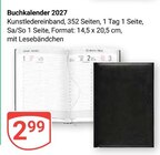 Buchkalender 2027 im Angebot bei GLOBUS in Kempen Buchkalender 2027 Angebote bei GLOBUS Kempen für 2,99 €