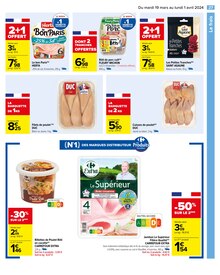 Promo Rôti de porc cuit dans le catalogue Carrefour du moment à la page 29