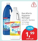 Dan Klorix Hygiene-Reiniger für 1,99 € bei budni im Angebot Dan Klorix Hygiene-Reiniger im aktuellen budni Prospekt