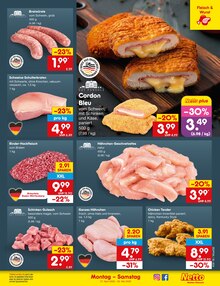 Rindfleisch im Netto Marken-Discount Prospekt "Aktuelle Angebote" mit 61 Seiten (Saarbrücken)