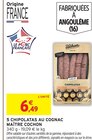 Chipolatas au Cognac - MAÎTRE COCHON en promo à 6,49 € chez Intermarché Super Chipolatas au Cognac - MAÎTRE COCHON dans le catalogue Intermarché Super