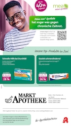 Aktueller mea - meine apotheke Apotheken Prospekt für Friedrichsthal: Unsere Juni-Angebote mit 4} Seiten, 01.06.2026 - 30.06.2026
