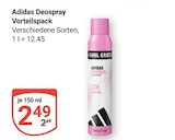 Deospray Vorteilspack im Angebot bei GLOBUS in Saarlouis Deospray Vorteilspack Angebote von Adidas bei GLOBUS Saarlouis für 2,49 €