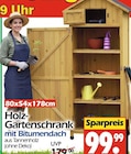 Holz-Gartenschrank bei Wreesmann im Prospekt "" für 99,99 €