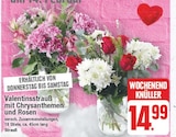 Valentinsstrauß mit Chrysanthemen und Rosen von  im aktuellen E center Prospekt für 14,99 €