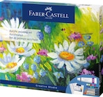 Set de peinture acrylique Faber-Castell 18 pièces en promo chez Fnac Bergerac à 15,99 €