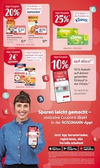 Eis im Rossmann Prospekt "Unsere App - Angebote" mit 3 Seiten (Dresden)