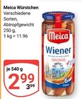 Würstchen im Angebot bei GLOBUS in Saarbrücken Würstchen Angebote von Meica bei GLOBUS Saarbrücken für 2,99 €