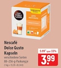 Nescafé Dolce Gusto Kapseln Angebote bei famila Nordost Stralsund für 3,99 €