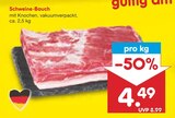 Schweine-Bauch im Angebot bei Netto Marken-Discount in Rostock Schweine-Bauch Angebote bei Netto Marken-Discount Rostock für 4,49 €