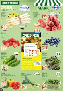 Champignons im K+K - Klaas & Kock Prospekt "Wenn Lebensmittel, dann K+K" mit 12 Seiten (Essen)