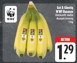 WWF Bananen im Angebot bei E center in Bamberg WWF Bananen Angebote von Gut & Günstig bei E center Bamberg für 1,29 €